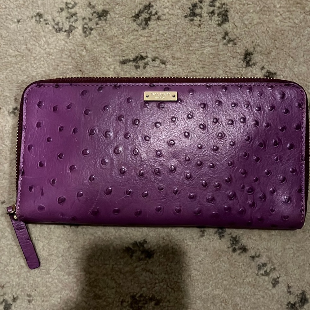 Large Purple Kate Spade Wallet